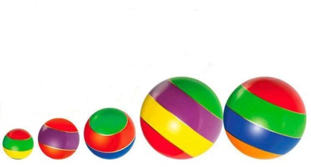 Купить Мячи резиновые (комплект из 5 мячей различного диаметра) в Хвалынске 
