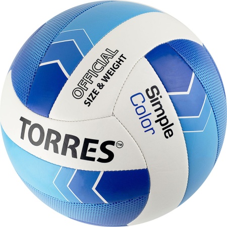 Купить Мяч волейбольный Torres Simple Color любительский р.5 в Хвалынске 